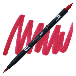 Tombow Dual Brush Pen Crimson 847