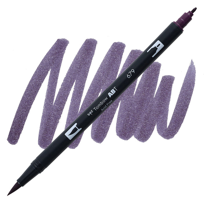 Tombow Dual Brush Dark Plum 679