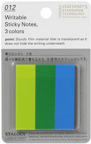Stalogy Writable Sticky Notes B 012