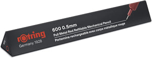 Rotring 600 Lapicero Mecánico 0.5mm Red