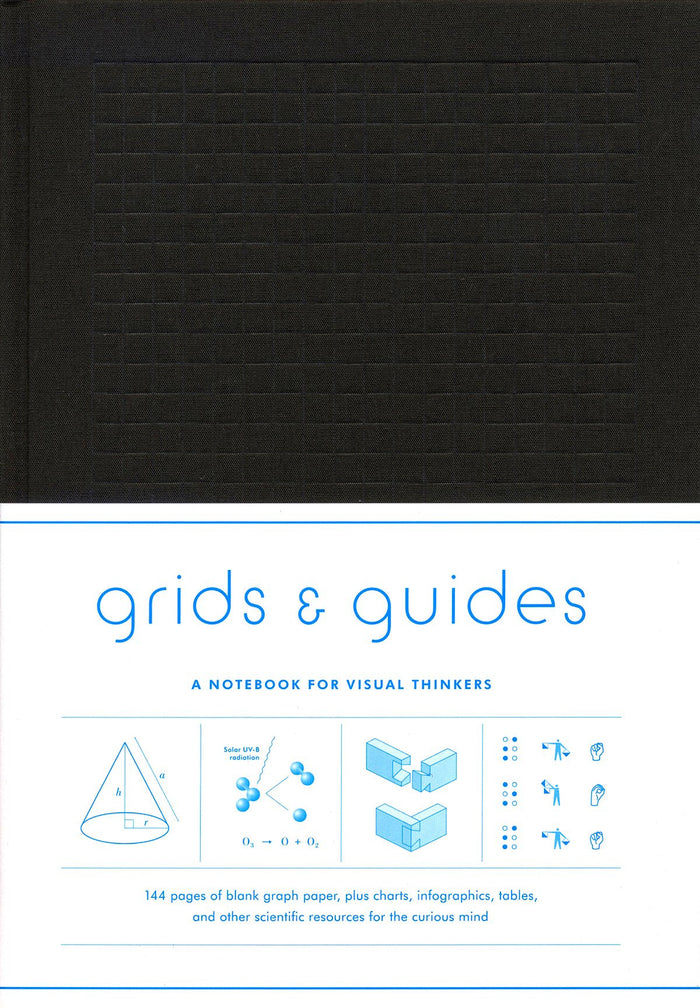 Grids & Guides, Notebook for visual thinkers Black