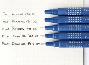 Pilot Estilografo Drawing Pen Negro