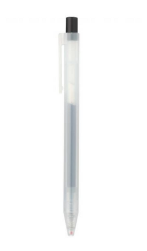 Muji Boligrafo Knock Gel Suave 0.5mm