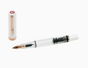TWSBI ECO White Rose Gold Pluma Fuente