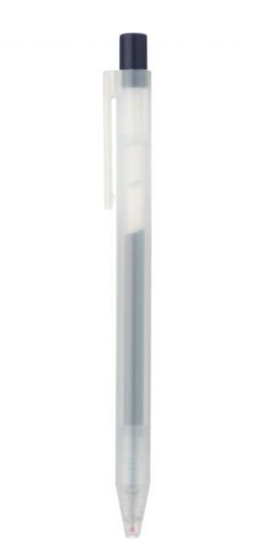 Muji Boligrafo Knock Gel Suave 0.5mm