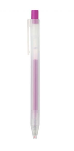Muji Boligrafo Knock Gel Suave 0.5mm