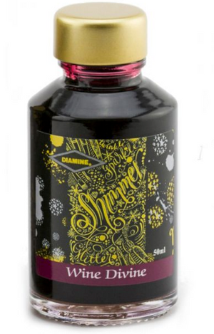 Diamine Wine Divine Shimmering 50ml