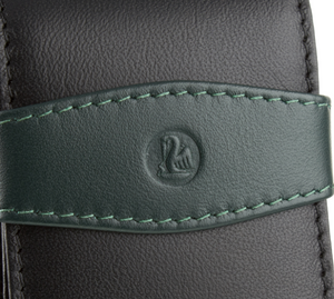 Pelikan Estuche de Piel Negro-Verde