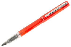 Platinum Prefounte Vermillion Orange Pluma Fuente