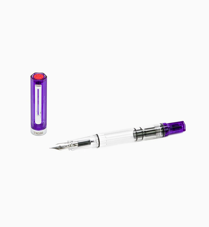 TWSBI ECO Transparent Purple Pluma Fuente