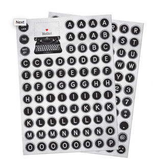 Legami Typewriter Set de imanes