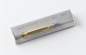Traveler's Company Brass Pen Dorada Ballpoint