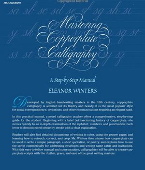 Mastering Copperplate Calligraphy