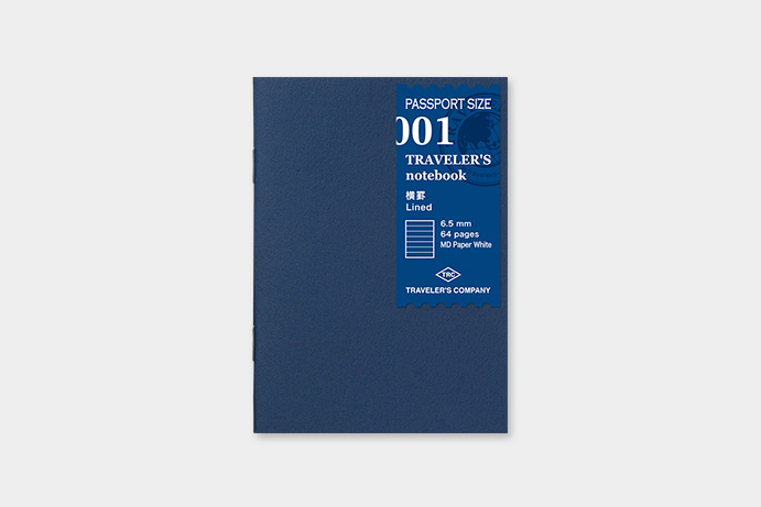 Traveler's Company Refill 001 Lineas Pasaporte