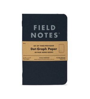 Field Notes Pitch Black