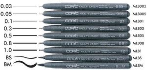 Copic Multiliner individual