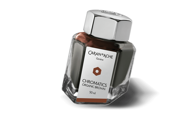 Caran d'Ache Chromatics Organic Brown 50ml
