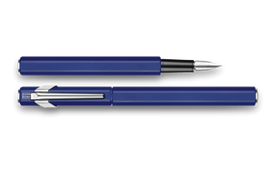 Caran d'Ache 849 Metal Blue Pluma Fuente