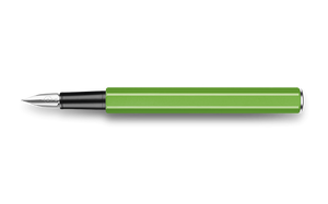 Caran d'Ache 849 Metal Green Fluo Pluma Fuente