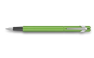 Caran d'Ache 849 Metal Green Fluo Pluma Fuente