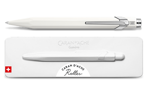 Caran d'Ache 849 White Roller