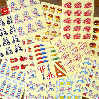 Hightide Japanese Retro Stickers