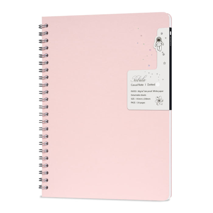 Colorverse Nebula Pink Casual Notebook