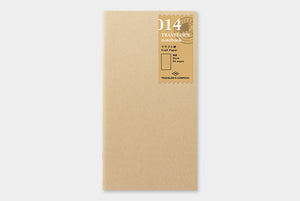 Traveler's Company Refill 014 Papel Kraft Regular